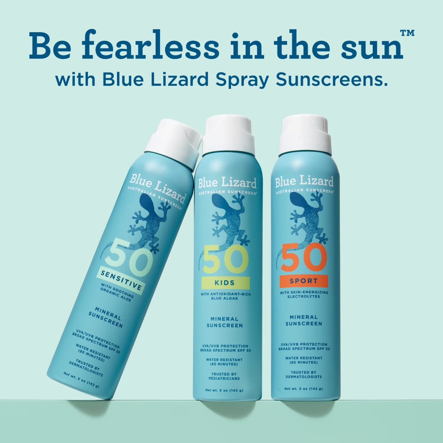 Sensitive Mineral SPF 50 Spray, Zinc Oxide, 5 Oz